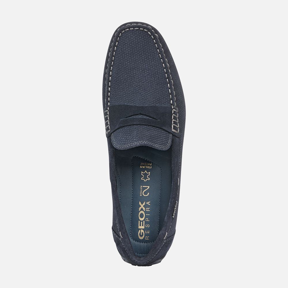 Geox Loafers Navy Moner 2Fit - Geox Mens Shoes - KFHWYJ304